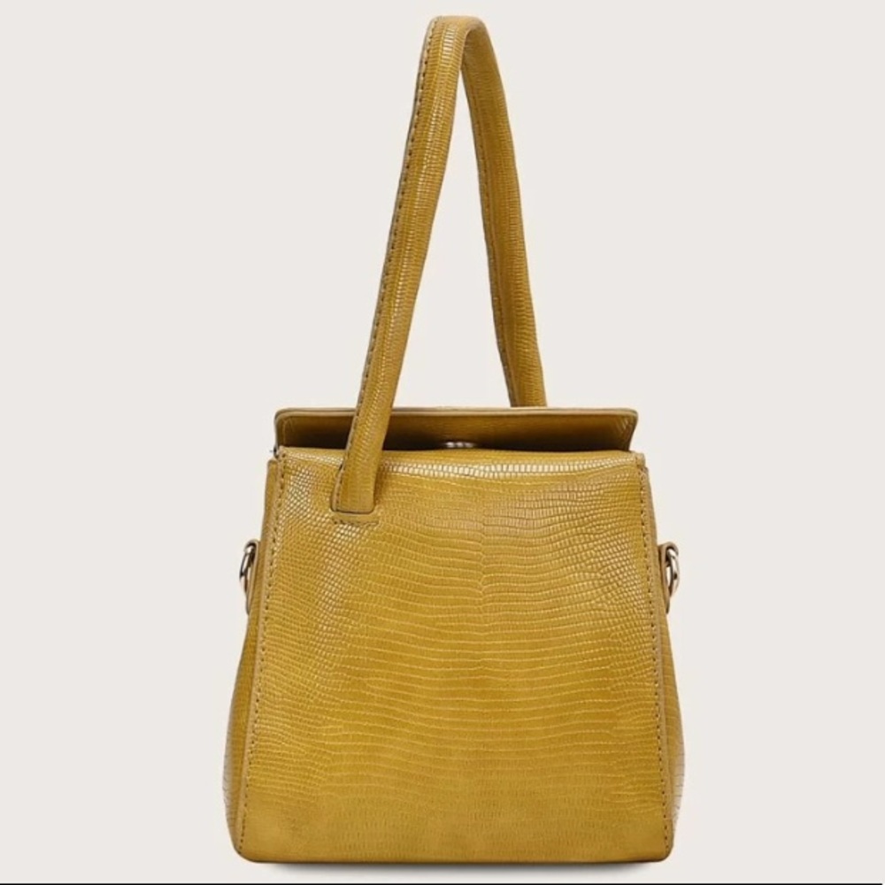 Unique Mustard Yellow Satchel